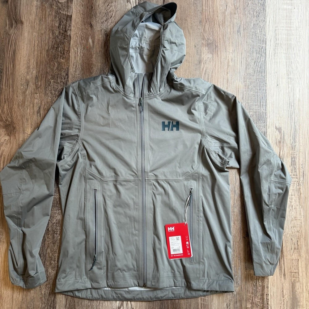 Helly Hansan HH Momentum 3L Stretch Jacket Men's Size Large Gray